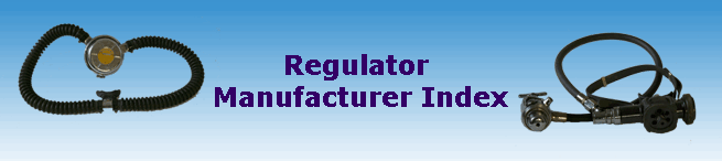 Regulator 
Manufacturer Index